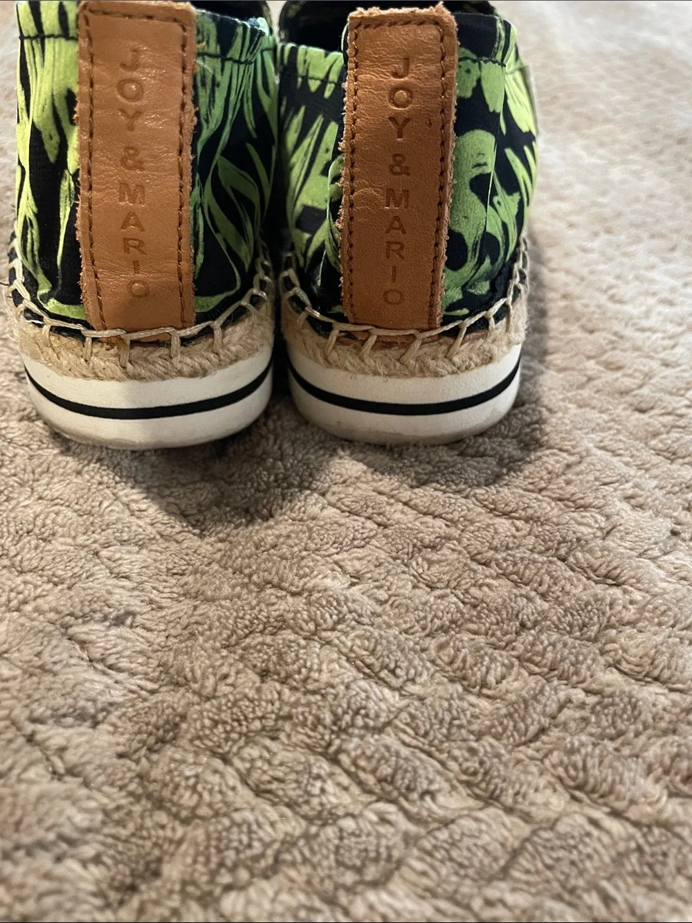 Joy & Mario Canvas Espadrilles